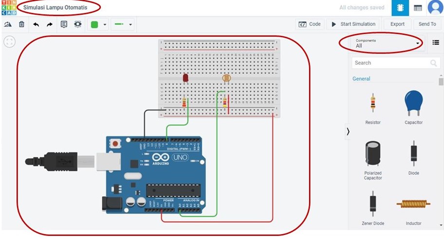 Simulasi Arduino Dengan Tinkercad Sensor Jarak Dengan Tampilan Led My Xxx Hot Girl 6217