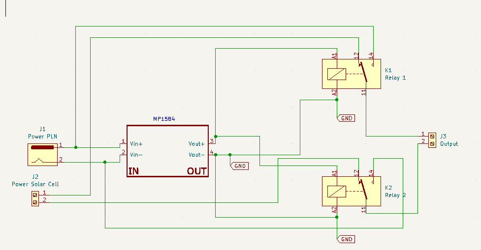 Wiring Rangkaian Power Selector