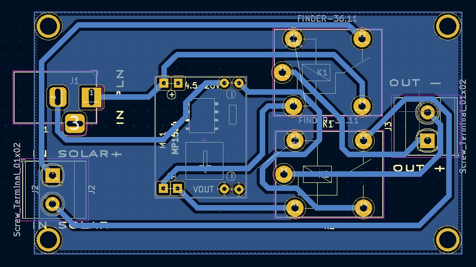 Jalur PCB Power Selector