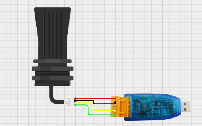 wiring rangkaian sensor level