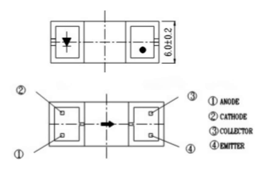 Schematic Komponen Optocoupler